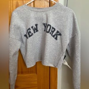 Cropped New York long sleeve